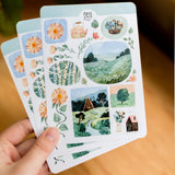 Wild Pencil Studio Sticker Sheet - Summer Meadow