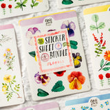 Get four stickers sheets in a bundle for better price! Perfect for your bullet journal, planner, snail mail or various other crafts. Designed from my original sketchbook illustrations, each made with love in Czech Republic.