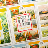 Get four stickers sheets in a bundle for better price! Perfect for your bullet journal, planner, snail mail or various other crafts. Designed from my original sketchbook illustrations, each made with love in Czech Republic.