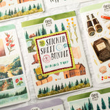 Get four stickers sheets in a bundle for better price! Perfect for your bullet journal, planner, snail mail or various other crafts. Designed from my original sketchbook illustrations, each made with love in Czech Republic.
