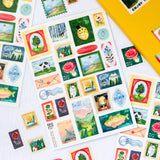 Wild Pencil Studio Vinyl Sticker Sheet - Stamps