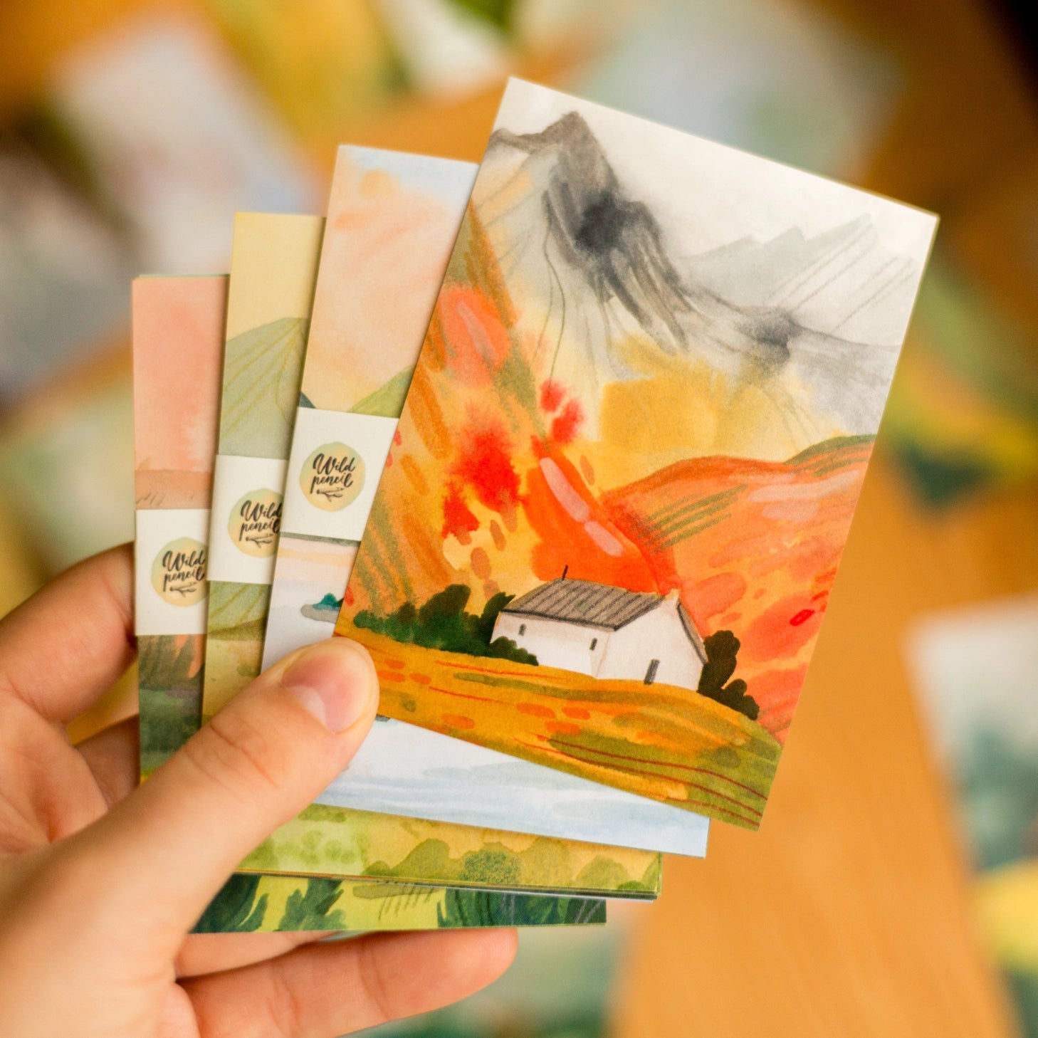 This label sticker set is not only perfect for your notebooks, but also can perfectly serve as a labels for your gifts. My favourite use is to just stick them on a folded piece of paper and use as a birthday card!