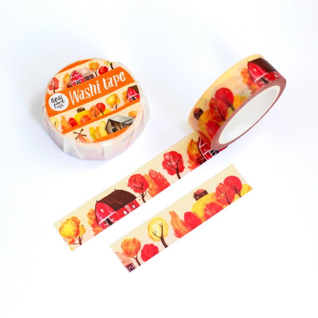 Wild Pencil Studio&nbsp;Washi Tape - Autumn Landscape

✸ WASHI TAPE ✸

Cute washi tape to decorate your journals, seal your envelopes, scrapbook or packages. All the design are my own original. The washi tapes are printed in a traditional factory and are very high quality.

✸ DETAILS ✸

one roll measures 10 m (32.9 feet)
width of the roll is 15 mm (0.6 inch)
packaged in paper
