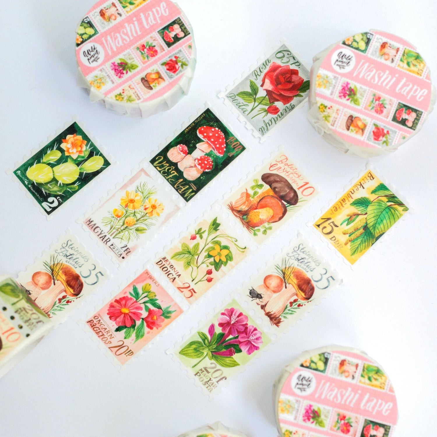 ✸ WASHI TAPE ✸

Cute washi tape to decorate your journals, seal your envelopes, scrapbook or packages. All the design are my own original. The washi tapes are printed in a traditional factory and are very high quality.

✸ DETAILS ✸

one roll measures 10 m (32.9 feet)
width of the roll is 20 mm (0.6 inch)
10 repeating designs
packaged in paper