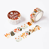 Wild Pencil Studio Washi Tape - Golden Forest

✸ WASHI TAPE ✸

Cute washi tape to decorate your journals, seal your envelopes, scrapbook or packages. All the design are my own original. The washi tapes are printed in a traditional factory and are very high quality.

✸ DETAILS ✸

one roll measures 10 m (32.9 feet)
&nbsp;width of the roll is 20 mm (0.6 inch)
packaged in paper