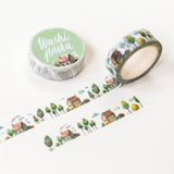 ✸ WASHI TAPE ✸

Cute washi tape to decorate your journals, seal your envelopes, scrapbook or packages. All the design are my own original. The washi tapes are printed in a traditional factory and are very high quality.

✸ DETAILS ✸

one roll measures 10 m (32.9 feet)
width of the roll is 15 mm (0.6 inch)
packaged in paper