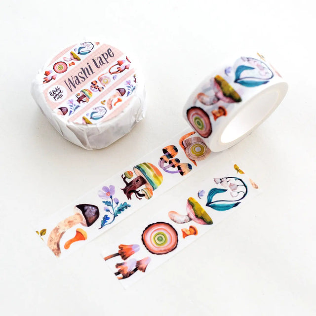 ✸ WASHI TAPE ✸

Cute washi tape to decorate your journals, seal your envelopes, scrapbook or packages. All the design are my own original. The washi tapes are printed in a traditional factory and are very high quality.

✸ DETAILS ✸

one roll measures 10 m (32.9 feet)
&nbsp;width of the roll is 20 mm (0.6 inch)
packaged in paper