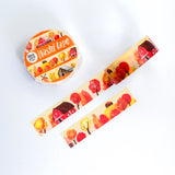 Wild Pencil Studio&nbsp;Washi Tape - Autumn Landscape

✸ WASHI TAPE ✸

Cute washi tape to decorate your journals, seal your envelopes, scrapbook or packages. All the design are my own original. The washi tapes are printed in a traditional factory and are very high quality.

✸ DETAILS ✸

one roll measures 10 m (32.9 feet)
width of the roll is 15 mm (0.6 inch)
packaged in paper