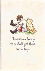 Jot down thoughts, notes, and ideas in style while on the go with this delightful set of 3 mini notebooks!

The cover of each notebook features a charming Winnie-the-Pooh design featuring A. A. Milne's beloved characters, as illustrated by Ernest H. Shepard.