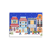 Winter Village Postcard