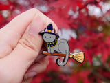 Witch Wizard Kitty Costume Pin