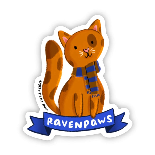 Witty Cat Sticker Ravenpaws