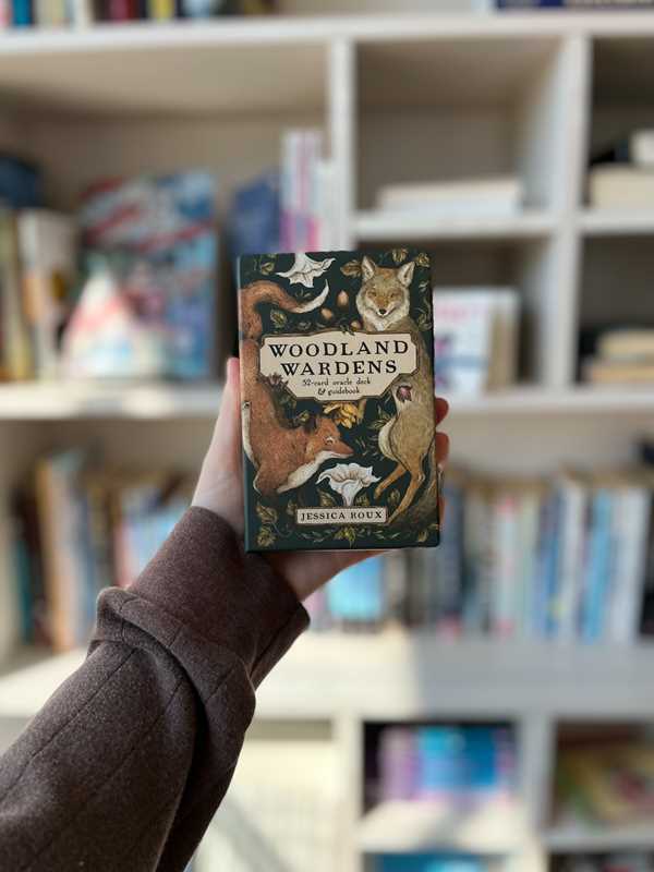 Woodland Wardens 52-Card Oracle Deck & Guidebook By Jessica Roux
