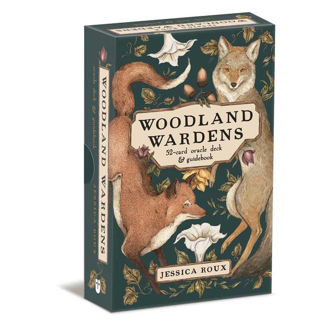 Woodland Wardens 52-Card Oracle Deck & Guidebook By Jessica Roux