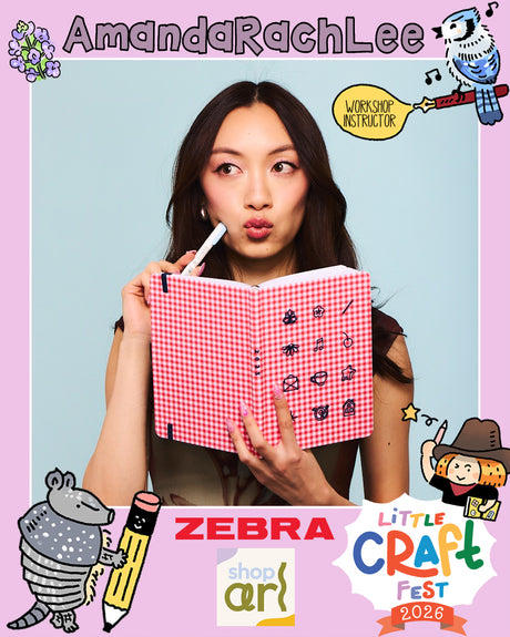 Doodle & Yap: Doodling with AmandaRachLee