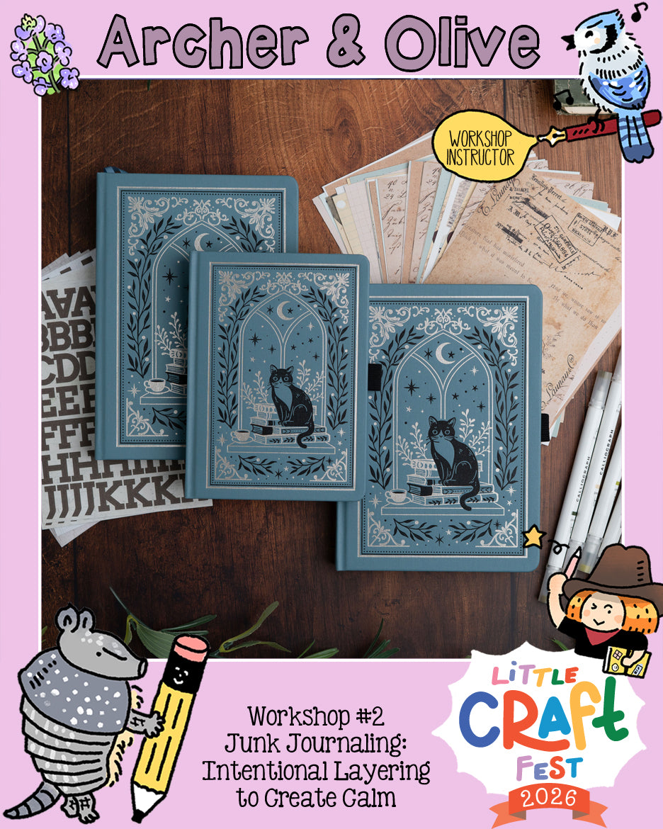 Junk Journaling: Intentional Layering to Create Calm with Archer & Olive