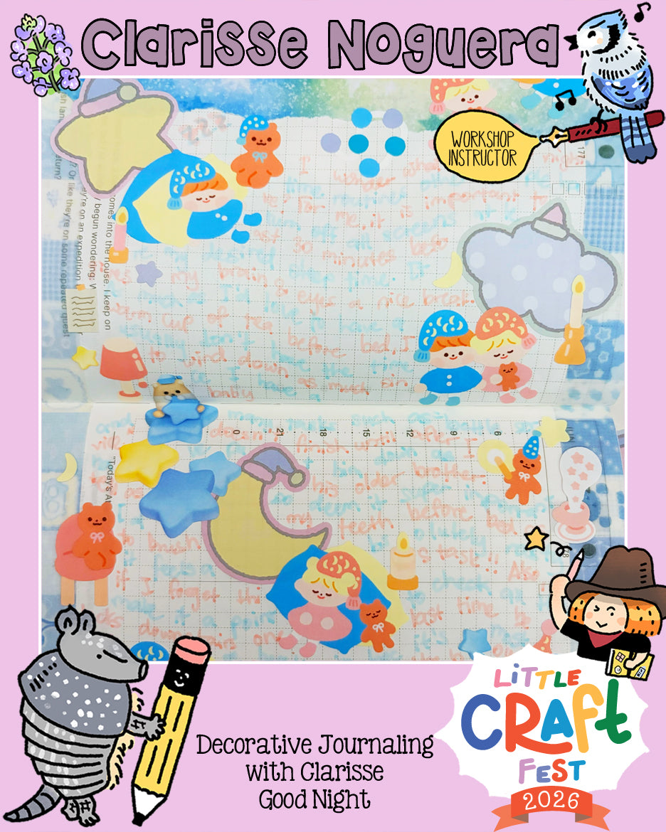 Decorative Journaling Class with Clarisse - Good Night