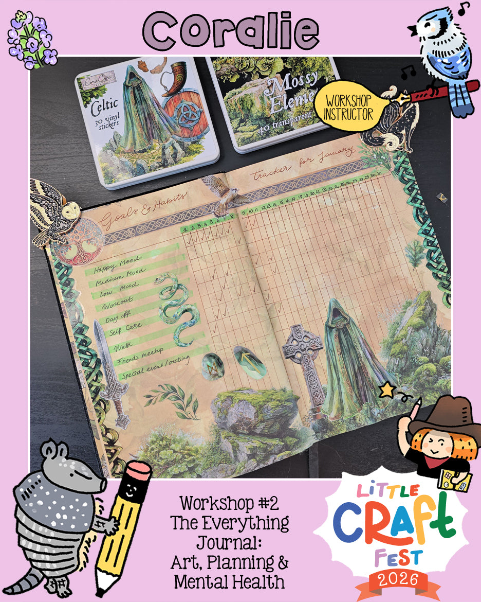 The Everything Journal: Art, Planning & Mental Health with Coralie