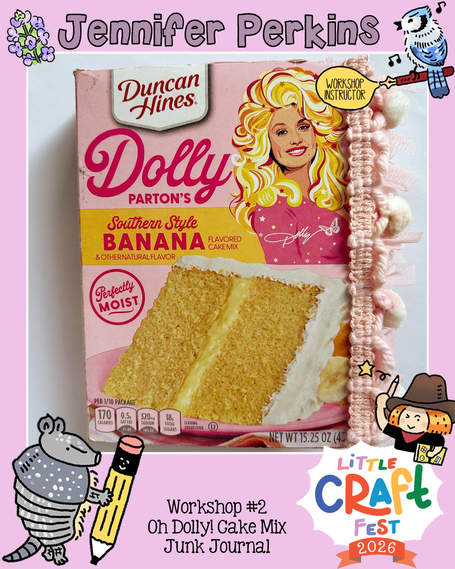 Oh Dolly! Cake Mix Junk Journal with Jennifer Perkins