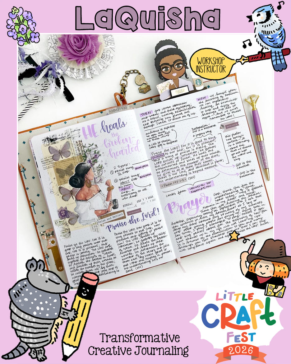 Transformative Creative Journaling with LaQuisha from Confident Canvas
