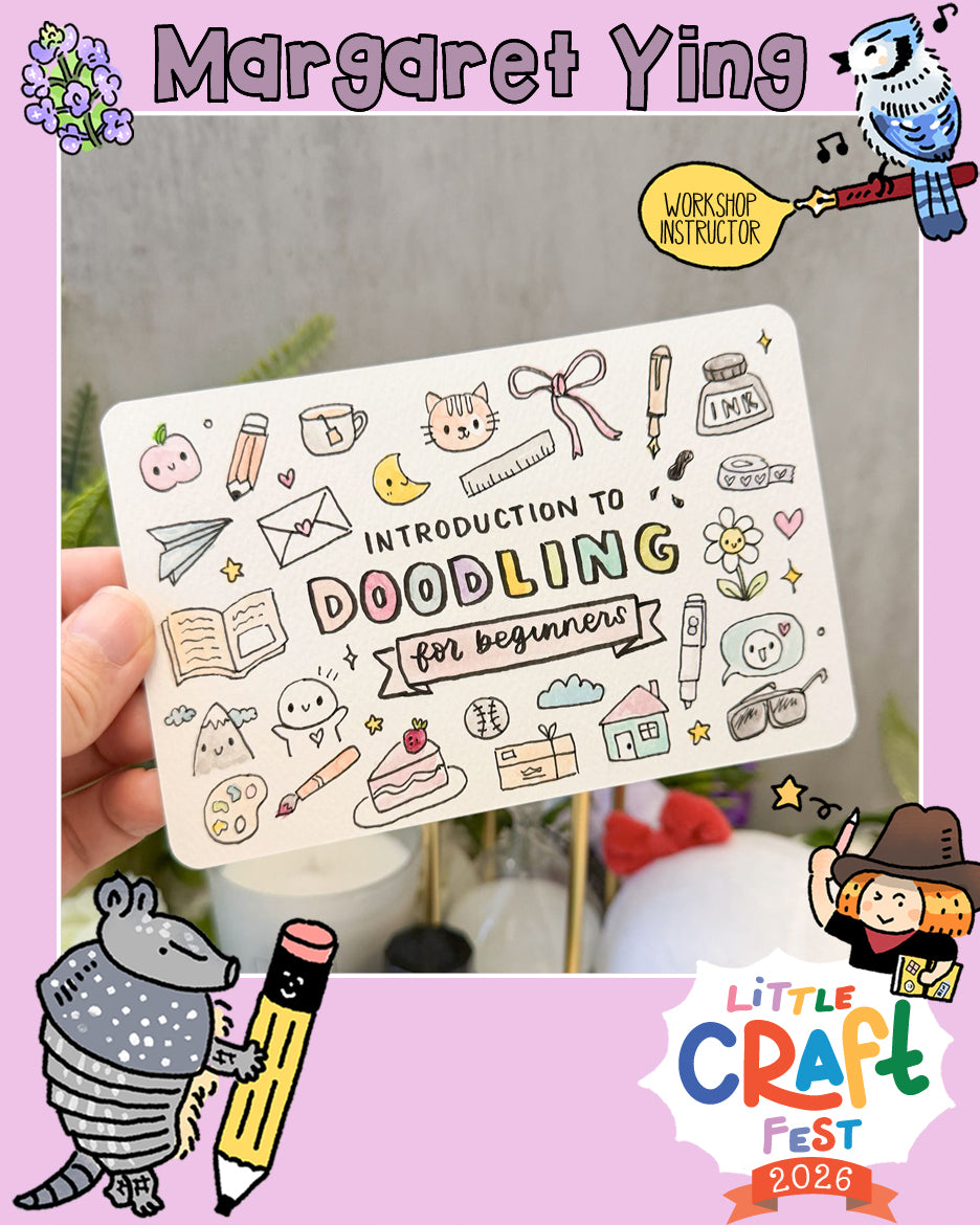 Introduction to Doodling for Beginners with Marg from OnceMoreWithLove