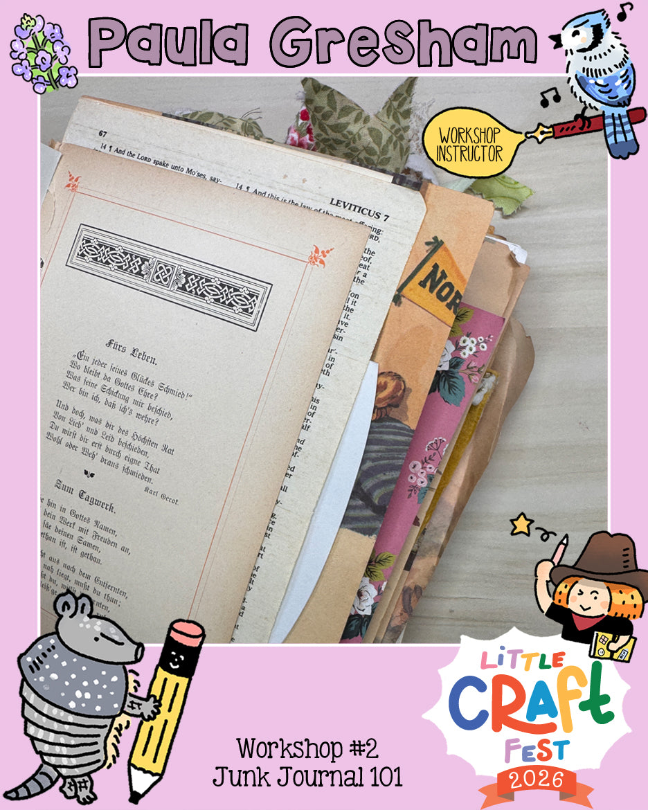 Junk Journal 101 with Paula G from Crafty Destinations