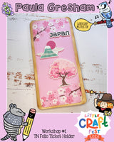 TN Folio Ticket Holder with Paula G from Crafty Destinations