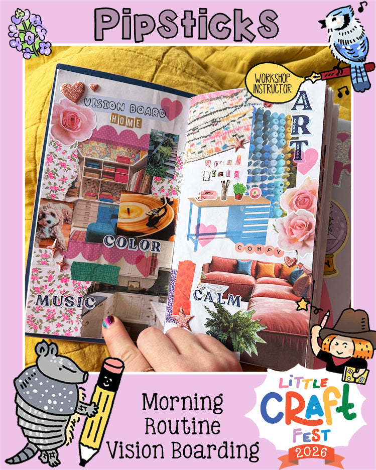 Morning Routine Vision Boarding with Pipsticks