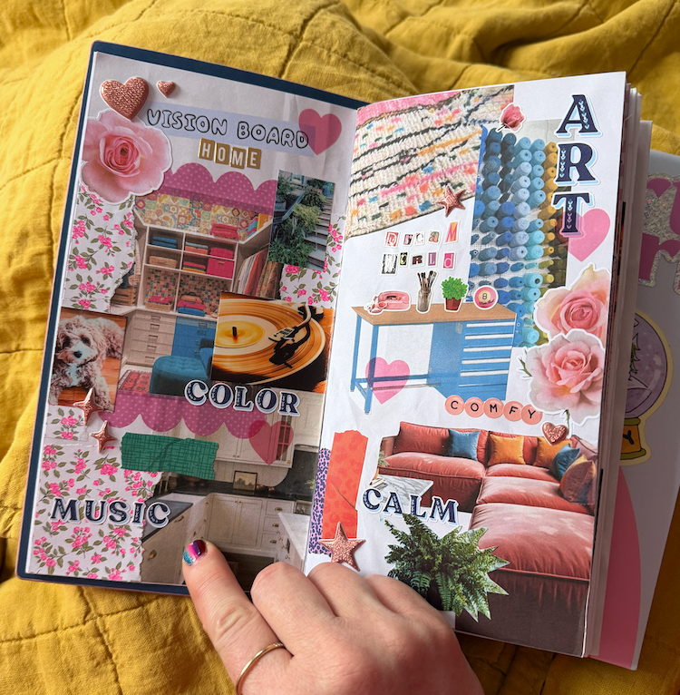 Morning Routine Vision Boarding with Pipsticks