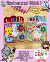 From Kitchen to Craft Room: A Whimsical Pen Pocket Adventure with Rebecca Hoot