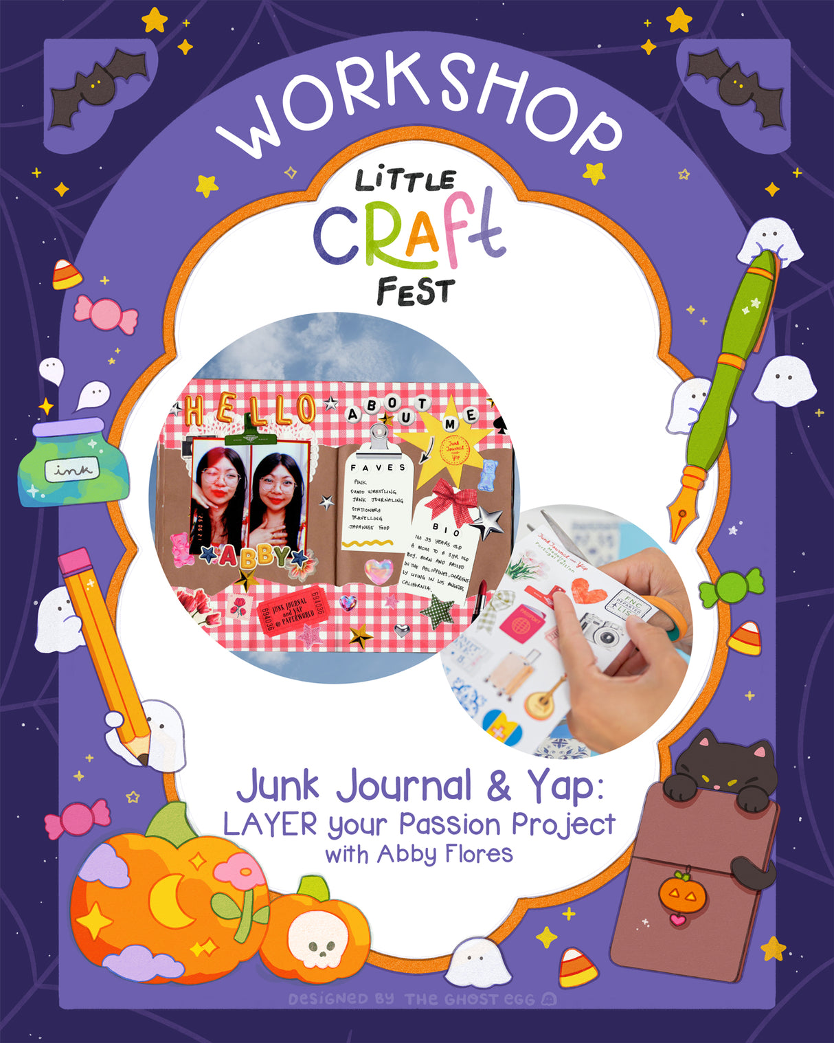 Junk Journal & Yap: LAYER your Passion Project with Abby Flores