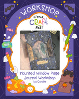 Haunted Window Page Journal Workshop with Coralie