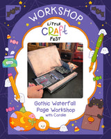 Gothic Waterfall Page Workshop with Coralie