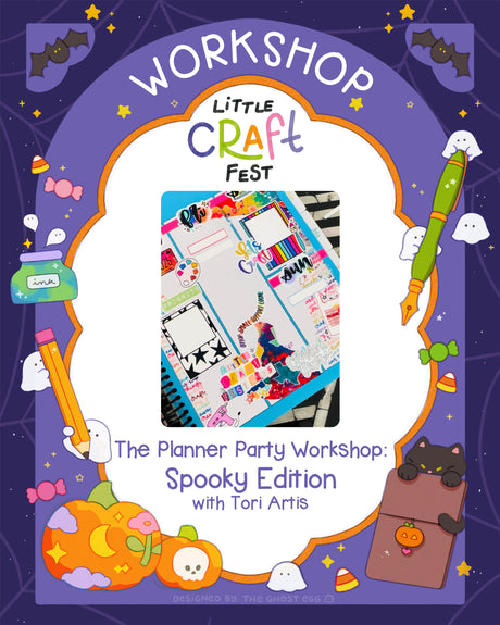 The Planner Party Workshop: Spooky Edition with Tori Artis