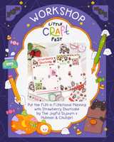 Put the FUN in FUNctional Planning with Strawberry Shortcake by The Joyful Sojourn x Hubman & Chubgirl