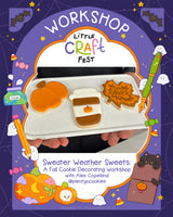 Sweater Weather Sweets: A Fall Cookie Decorating Workshop with Alex Copeland