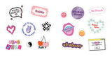 Embrace the Y2K aesthetic with over 500 retro stickers perfect for ’90s nostalgia, scrapbooking, personalizing your space, and adding a unique style to laptops, water bottles, and more!

Flip phones, chunky platform shoes, mixtapes, scrunchies, sunglasses, and everything bedazzled—what’s not to love about the Y2K aesthetic? This Y2K sticker collection offers 500 retro stickers perfect for ’90s and early aughts nostalgia. Personalize your everyday items with Y2K stickers, adding a nostalgic touch to laptops,