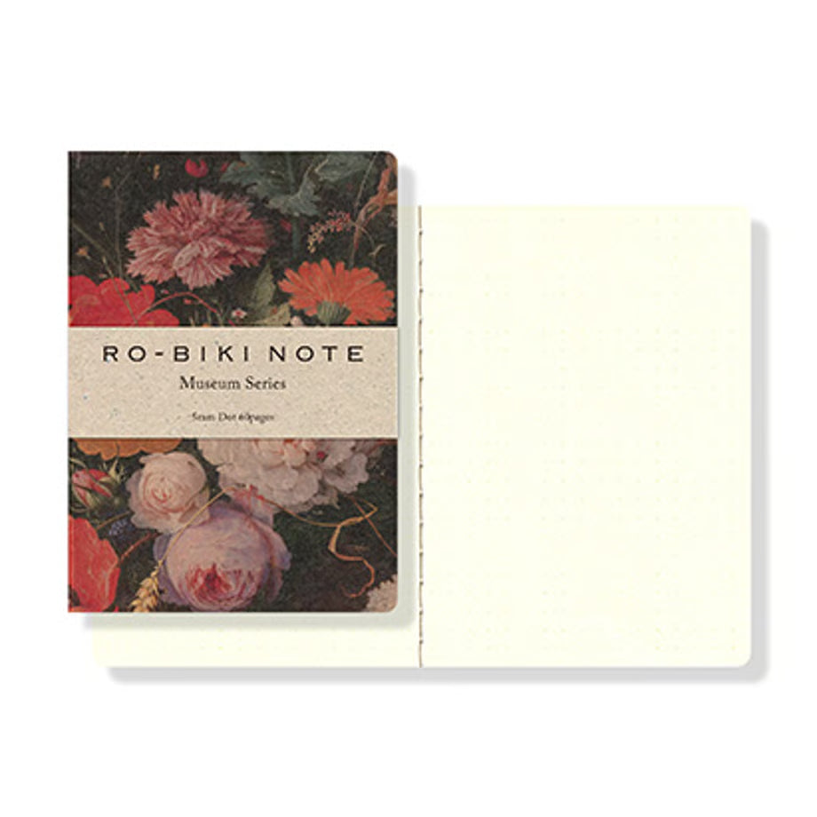 The RO‑BIKI Note is a beautifully crafted Japanese notebook known for its distinctive waxed paper cover, which gains character the more you use it. Over time, the cover softens, develops a natural patina, and becomes uniquely yours—making every notebook feel personal and well‑loved.