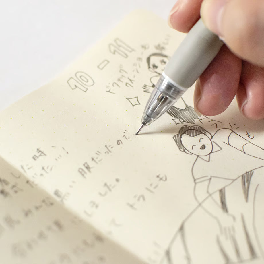 The RO‑BIKI Note is a beautifully crafted Japanese notebook known for its distinctive waxed paper cover, which gains character the more you use it. Over time, the cover softens, develops a natural patina, and becomes uniquely yours—making every notebook feel personal and well‑loved.