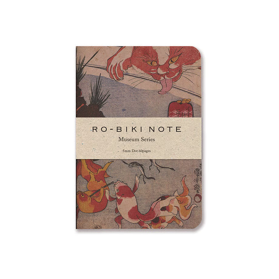 The RO‑BIKI Note is a beautifully crafted Japanese notebook known for its distinctive waxed paper cover, which gains character the more you use it. Over time, the cover softens, develops a natural patina, and becomes uniquely yours—making every notebook feel personal and well‑loved.