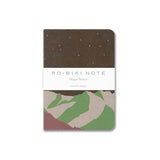 The RO‑BIKI Note is a beautifully crafted Japanese notebook known for its distinctive waxed paper cover, which gains character the more you use it. Over time, the cover softens, develops a natural patina, and becomes uniquely yours—making every notebook feel personal and well‑loved.