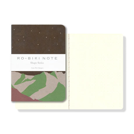 The RO‑BIKI Note is a beautifully crafted Japanese notebook known for its distinctive waxed paper cover, which gains character the more you use it. Over time, the cover softens, develops a natural patina, and becomes uniquely yours—making every notebook feel personal and well‑loved.