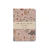 The RO‑BIKI Note is a beautifully crafted Japanese notebook known for its distinctive waxed paper cover, which gains character the more you use it. Over time, the cover softens, develops a natural patina, and becomes uniquely yours—making every notebook feel personal and well‑loved.