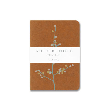 The RO‑BIKI Note is a beautifully crafted Japanese notebook known for its distinctive waxed paper cover, which gains character the more you use it. Over time, the cover softens, develops a natural patina, and becomes uniquely yours—making every notebook feel personal and well‑loved.