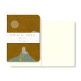 The RO‑BIKI Note is a beautifully crafted Japanese notebook known for its distinctive waxed paper cover, which gains character the more you use it. Over time, the cover softens, develops a natural patina, and becomes uniquely yours—making every notebook feel personal and well‑loved.