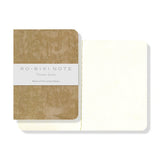 The RO‑BIKI Note is a beautifully crafted Japanese notebook known for its distinctive waxed paper cover, which gains character the more you use it. Over time, the cover softens, develops a natural patina, and becomes uniquely yours—making every notebook feel personal and well‑loved.