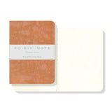 The RO‑BIKI Note is a beautifully crafted Japanese notebook known for its distinctive waxed paper cover, which gains character the more you use it. Over time, the cover softens, develops a natural patina, and becomes uniquely yours—making every notebook feel personal and well‑loved.