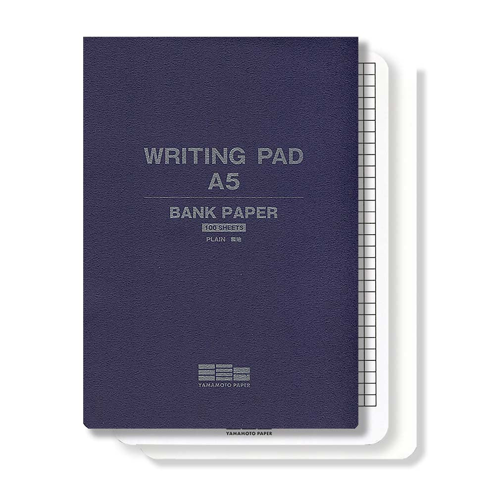 Bank paper is a writing paper developed by Mitsubishi Paper in 1960 as bank book paper. It is made with an emphasis on good writing characteristics for a variety of pens and strength for office use. Special raw materials for bank paper are made from a unique blend of several types of pulp and cotton. The opacity has been increased so that it can be used on both sides, and the finish does not feel like the front and back sides.

Specification: Single Bundle Binding

Accessories: Guide Sheet (12mm border/6mm 
