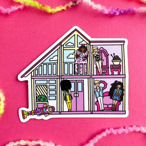 Yarnie Dream House Sticker