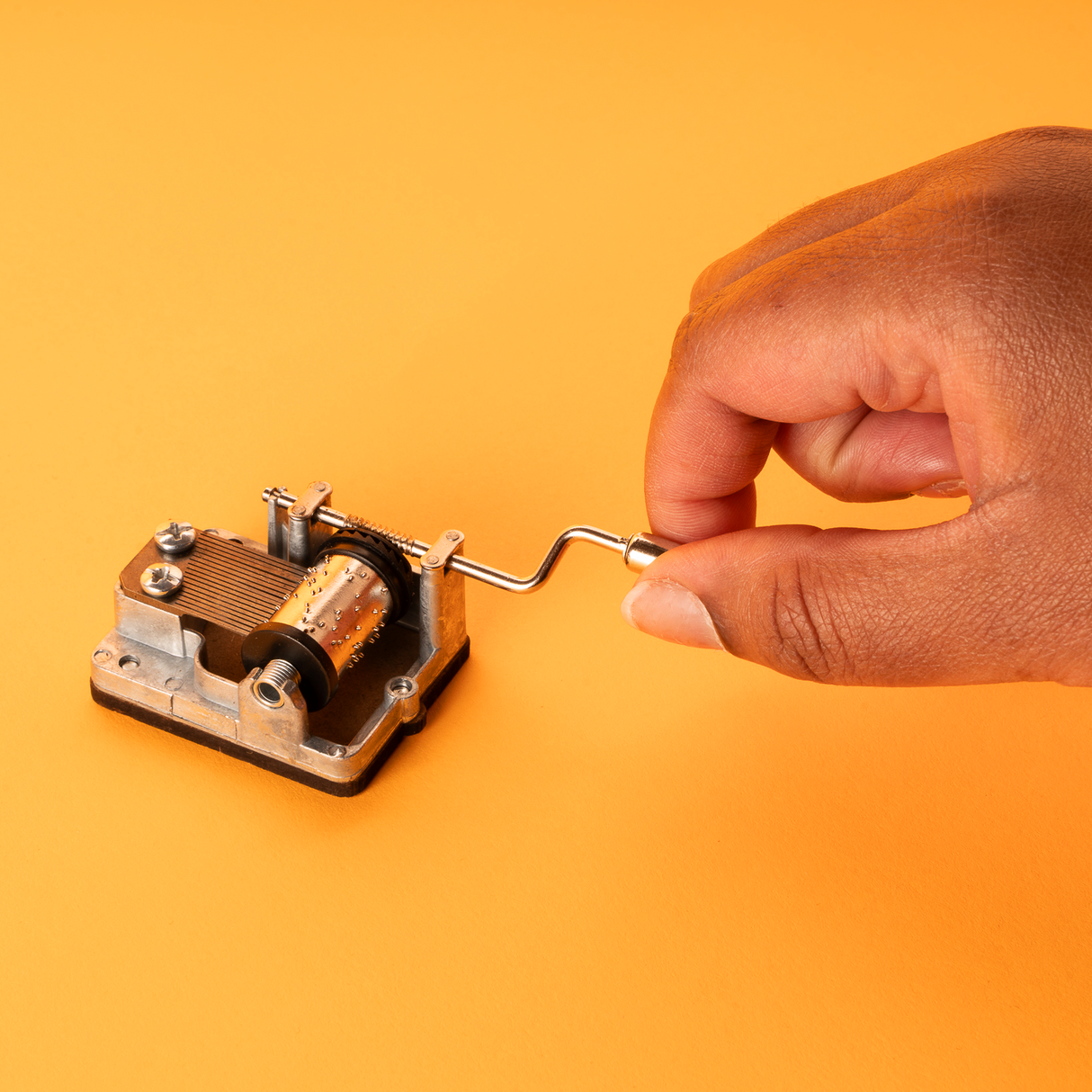 Caja de música del submarino amarillo